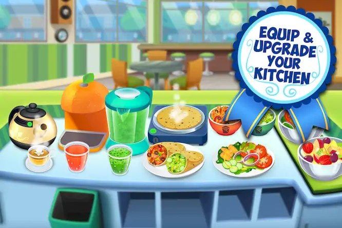 Скачать My Salad Bar: Veggie Food Game Взломанная [MOD Много денег] APK на Андроид