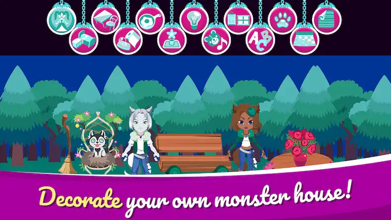 Скачать My Monster House: Doll Games Взломанная [MOD Всё открыто] APK на Андроид