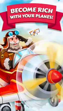 Скачать Merge Planes Idle Tycoon Game Взломанная [MOD Много монет] APK на Андроид