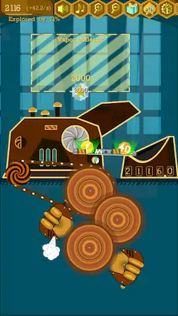 Скачать Steampunk Idle Spinner Factory Взломанная [MOD Всё открыто] APK на Андроид