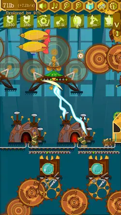 Скачать Steampunk Idle Spinner Factory Взломанная [MOD Всё открыто] APK на Андроид