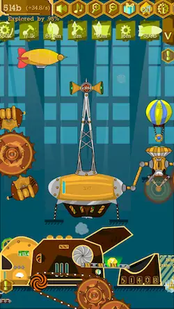 Скачать Steampunk Idle Spinner Factory Взломанная [MOD Всё открыто] APK на Андроид