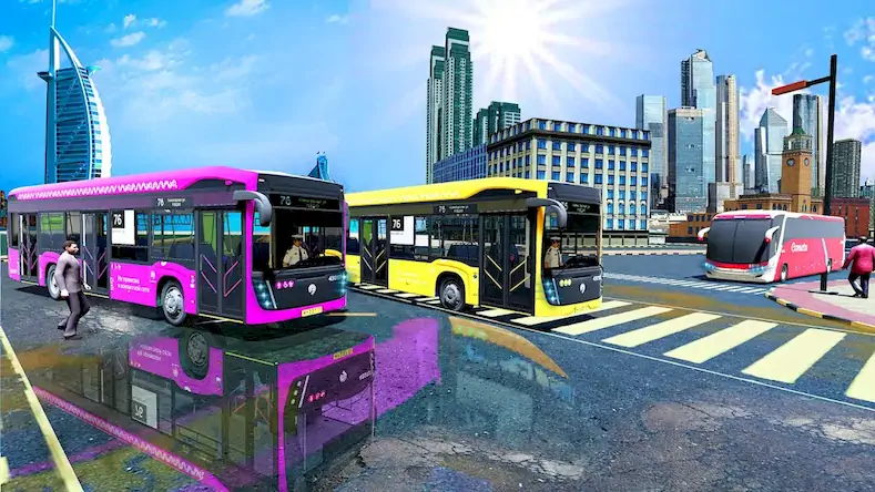 Скачать Bus simulator 2023 - Bus Drive Взломанная [MOD Бесконечные монеты] APK на Андроид