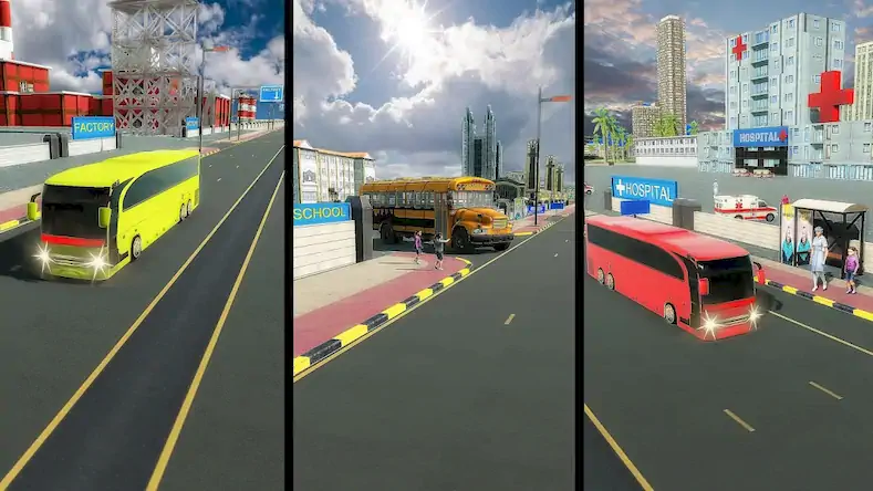 Скачать Bus simulator 2023 - Bus Drive Взломанная [MOD Бесконечные монеты] APK на Андроид