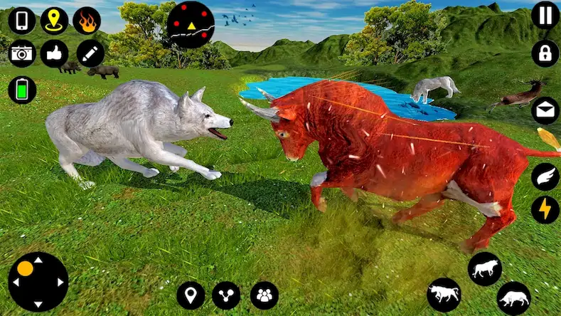 Скачать Angry Bull Attack Fight Games Взломанная [MOD Много денег] APK на Андроид
