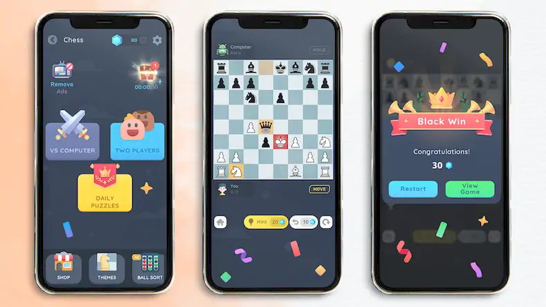 Скачать Шахматы: Классическая игра Взломанная [MOD Всё открыто] APK на Андроид