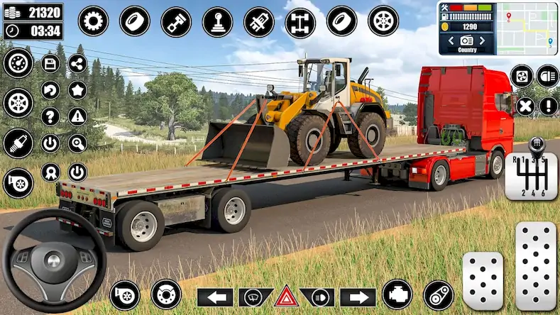 Скачать Cargo Delivery Truck Games 3D Взломанная [MOD Всё открыто] APK на Андроид