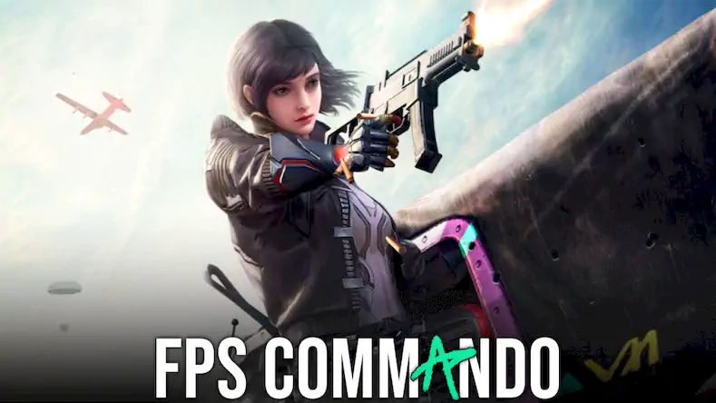 Скачать FPS Commando Shooter Games Взломанная [MOD Много монет] APK на Андроид