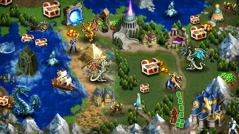 Скачать Heroes : Magic World Взломанная [MOD Unlocked] APK на Андроид