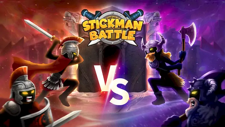 Скачать Stickman Battle War Взломанная [MOD Unlocked] APK на Андроид