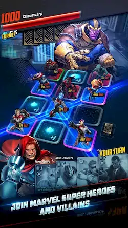 Скачать MARVEL Battle Lines Взломанная [MOD Много монет] APK на Андроид