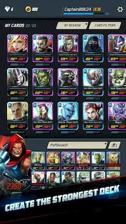 Скачать MARVEL Battle Lines Взломанная [MOD Много монет] APK на Андроид