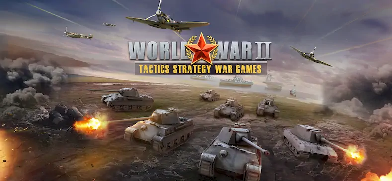 Скачать WW2:Стратегическая битва Взломанная [MOD Бесконечные монеты] APK на Андроид