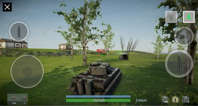 Скачать WWII Tank Commander Взломанная [MOD Много монет] APK на Андроид