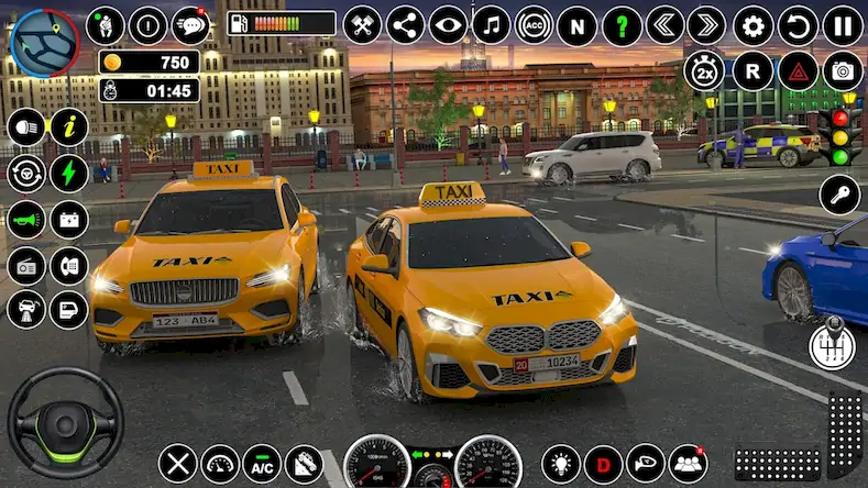 Скачать русское такси sim машина Взломанная [MOD Бесконечные деньги] APK на Андроид