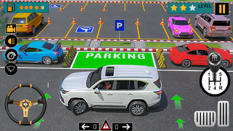 Скачать 3d Car Parking Game: Car Games Взломанная [MOD Много денег] APK на Андроид