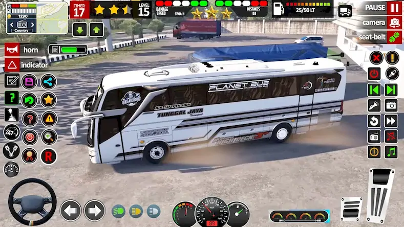 Скачать Public Coach Bus Driving 3D Взломанная [MOD Всё открыто] APK на Андроид
