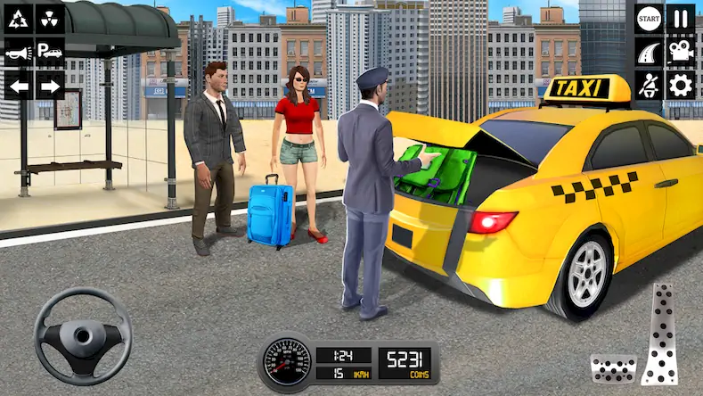 Скачать Таксист 3d: Симулятор такси Взломанная [MOD Бесконечные деньги] APK на Андроид