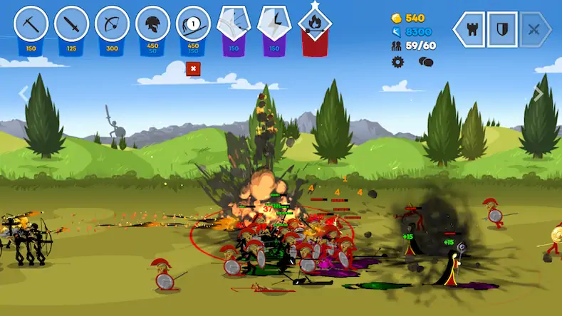 Скачать Stick War 3 Взломанная [MOD Бесконечные деньги] APK на Андроид