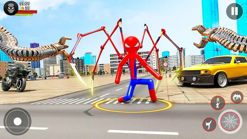 Скачать игра паук - Человек-паук-герой Взломанная [MOD Много денег] APK на Андроид