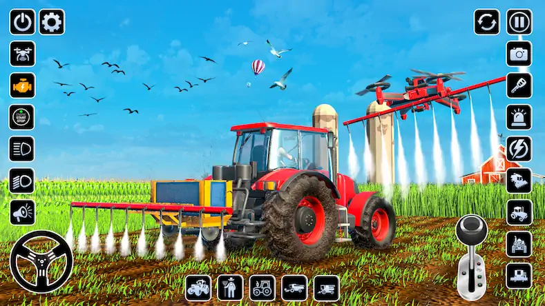 Скачать Farming Games & Tractor Games Взломанная [MOD Бесконечные монеты] APK на Андроид