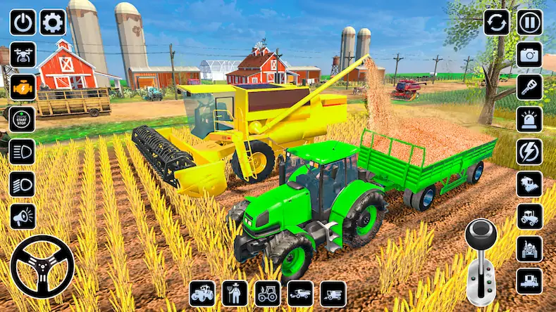 Скачать Farming Games & Tractor Games Взломанная [MOD Бесконечные монеты] APK на Андроид