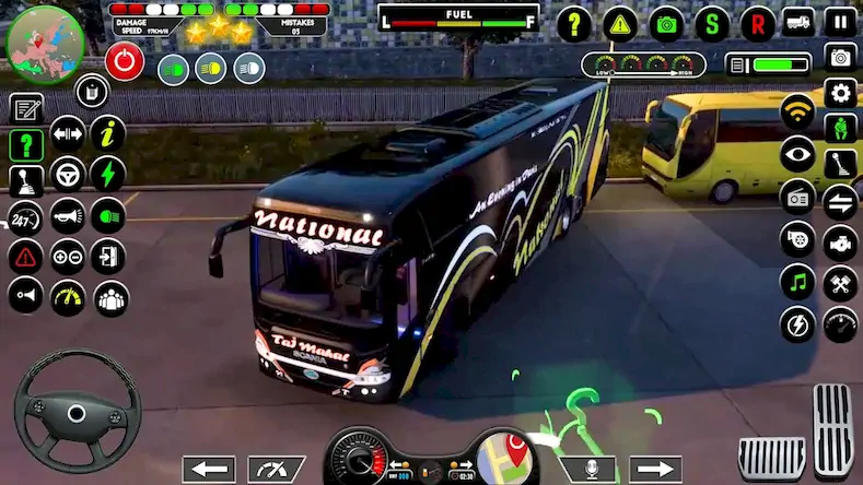 Скачать современная автобусная игра Взломанная [MOD Бесконечные деньги] APK на Андроид