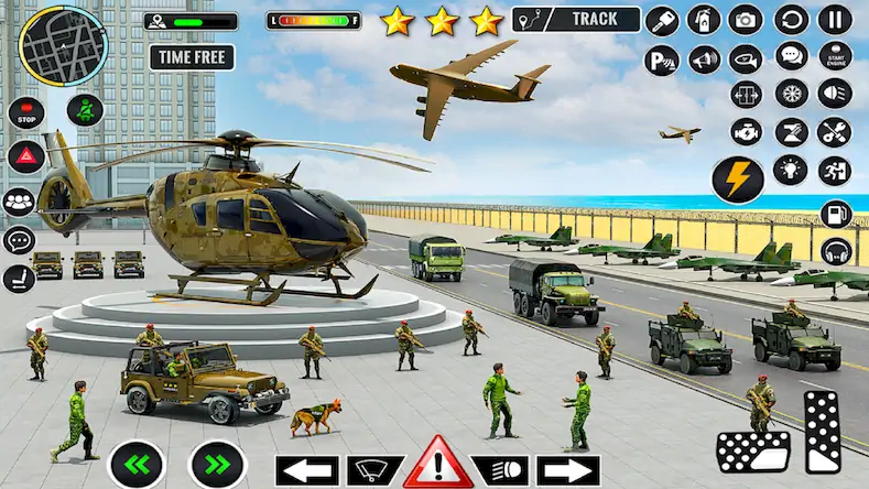 Скачать Army Vehicles Transport Games Взломанная [MOD Бесконечные деньги] APK на Андроид