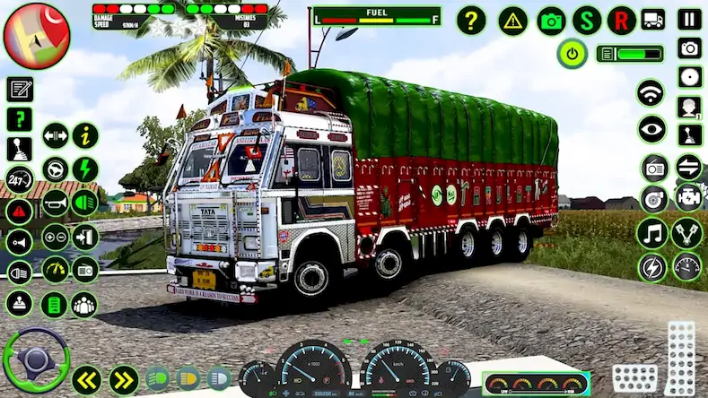 Скачать Indian Truck Offroad Cargo Sim Взломанная [MOD Бесконечные деньги] APK на Андроид