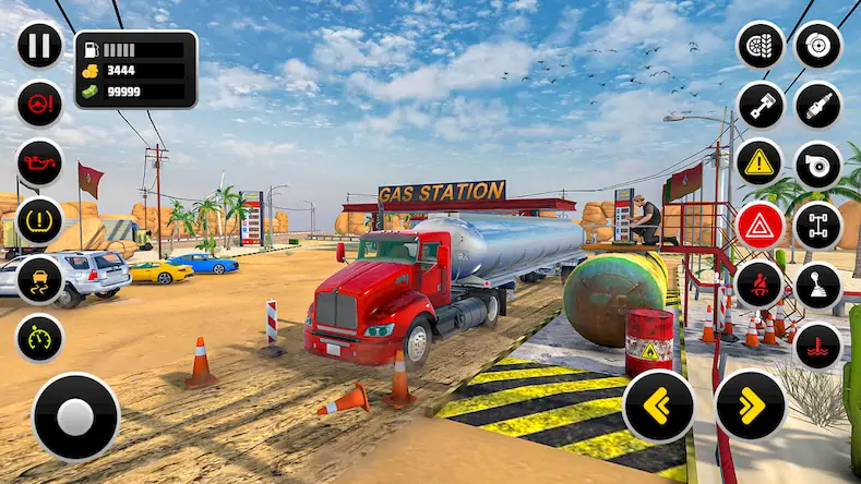 Скачать бензин Gas Station Simulator Взломанная [MOD Unlocked] APK на Андроид