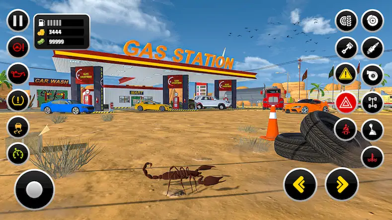 Скачать бензин Gas Station Simulator Взломанная [MOD Unlocked] APK на Андроид