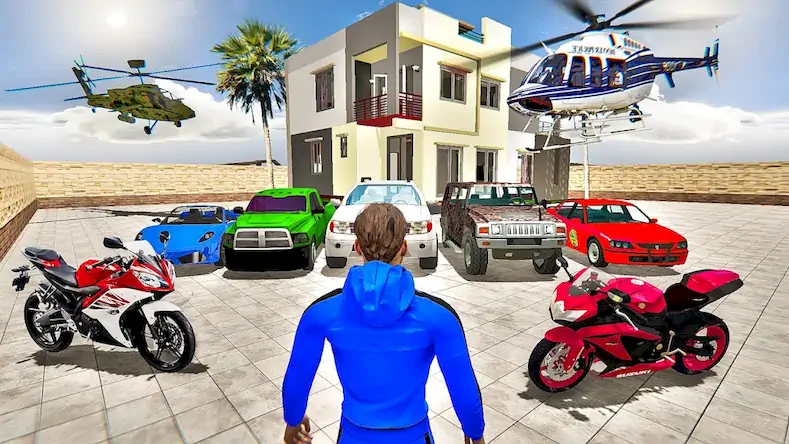 Скачать Indian Bike 3D: Ktm Bike Game Взломанная [MOD Бесконечные деньги] APK на Андроид