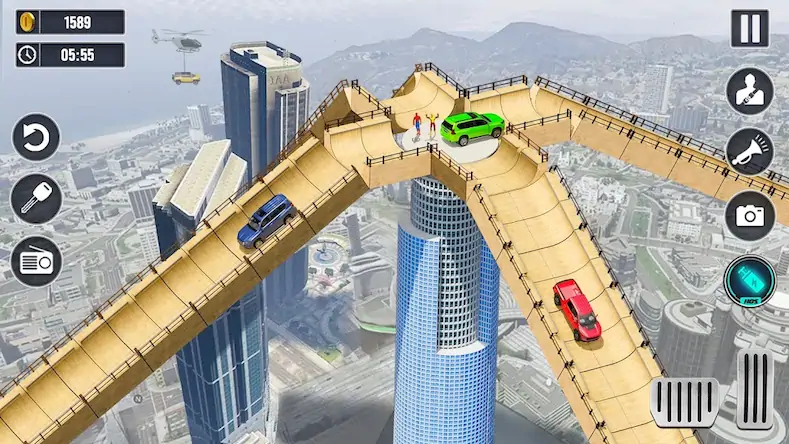 Скачать Car Stunt Games - Car Games 3D Взломанная [MOD Бесконечные деньги] APK на Андроид