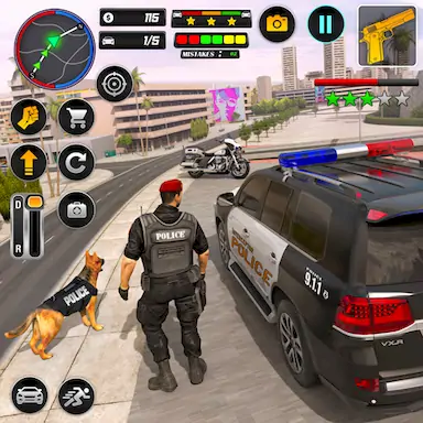 Скачать Полицейская машина США игры Взломанная [MOD Много денег] APK на Андроид