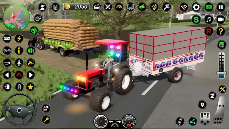 Скачать Индийская тракторная игра 3D Взломанная [MOD Бесконечные деньги] APK на Андроид
