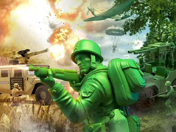 Скачать Army Men Strike Beta Взломанная [MOD Бесконечные монеты] APK на Андроид