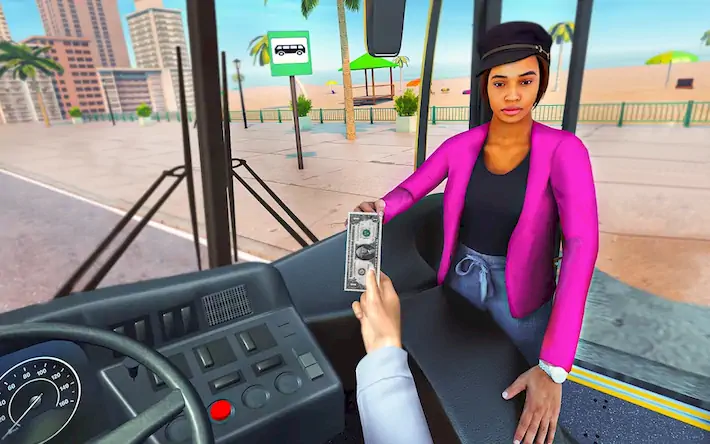 Скачать City Bus Simulator: Transport Взломанная [MOD Много денег] APK на Андроид