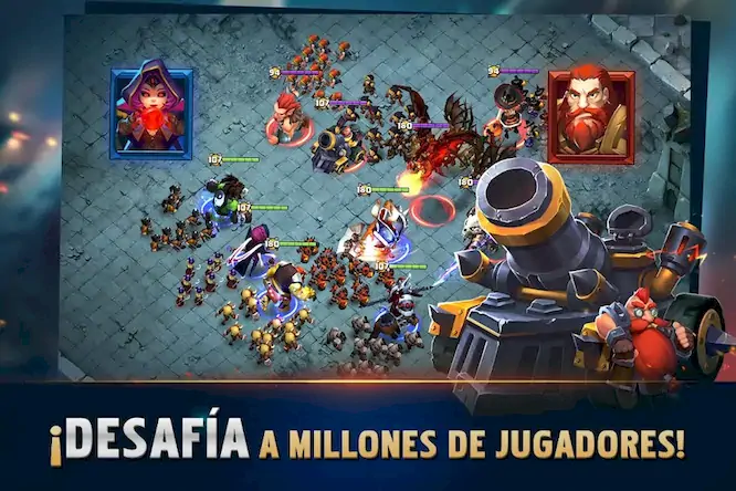 Скачать Clash of Lords 2: Español Взломанная [MOD Бесконечные монеты] APK на Андроид