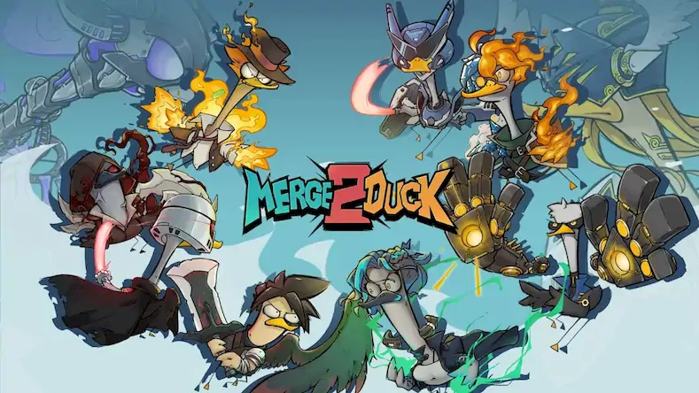 Скачать Merge Duck 2: Idle RPG Взломанная [MOD Всё открыто] APK на Андроид