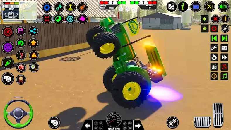 Скачать Тракторные фермерские игры 3D Взломанная [MOD Много монет] APK на Андроид