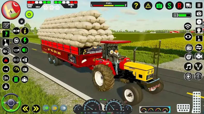 Скачать Вождение трактора: ферма Взломанная [MOD Много монет] APK на Андроид
