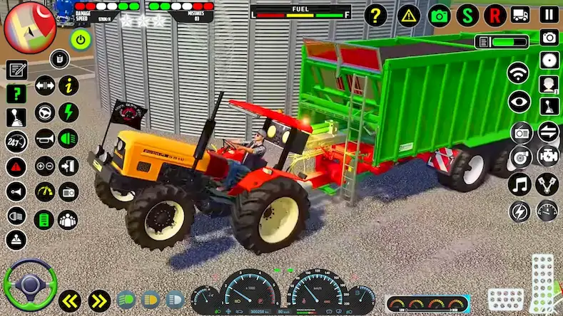Скачать Вождение трактора: ферма Взломанная [MOD Много монет] APK на Андроид