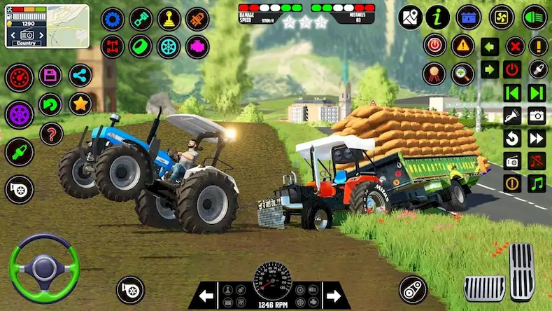 Скачать индийские тракторные игры Взломанная [MOD Много денег] APK на Андроид