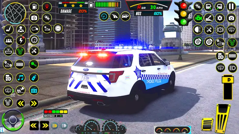 Скачать американский Полиция Машина Во Взломанная [MOD Много монет] APK на Андроид