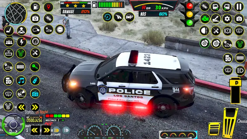 Скачать американский Полиция Машина Во Взломанная [MOD Много монет] APK на Андроид
