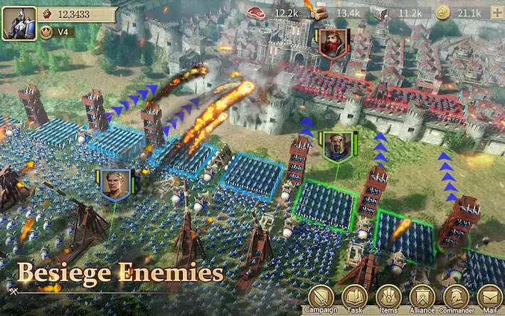 Скачать Warring Nations Взломанная [MOD Бесконечные деньги] APK на Андроид