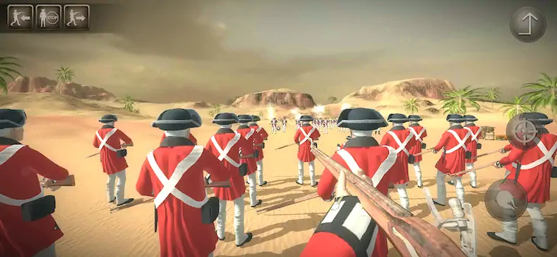 Скачать Muskets of America 2 Взломанная [MOD Много денег] APK на Андроид