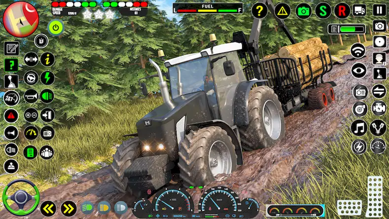 Скачать Реальный трактор ферма игра 3d Взломанная [MOD Много денег] APK на Андроид
