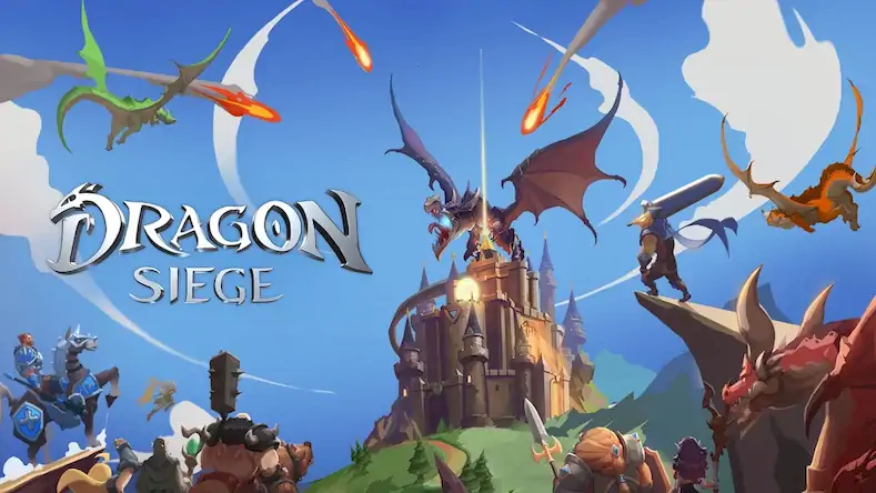 Скачать Dragon Siege: Kingdom Conquest Взломанная [MOD Много монет] APK на Андроид