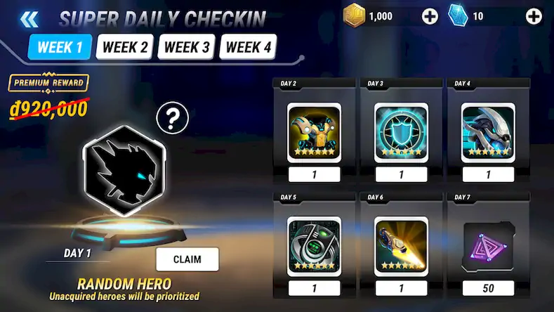Скачать Heroes Infinity Premium Взломанная [MOD Много денег] APK на Андроид
